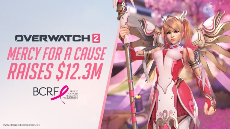 Overwatch 2 - Mercy for a Cause Key Art
