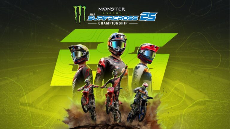 Monster Energy Supercross 25 - The Official Video Game Key Art
