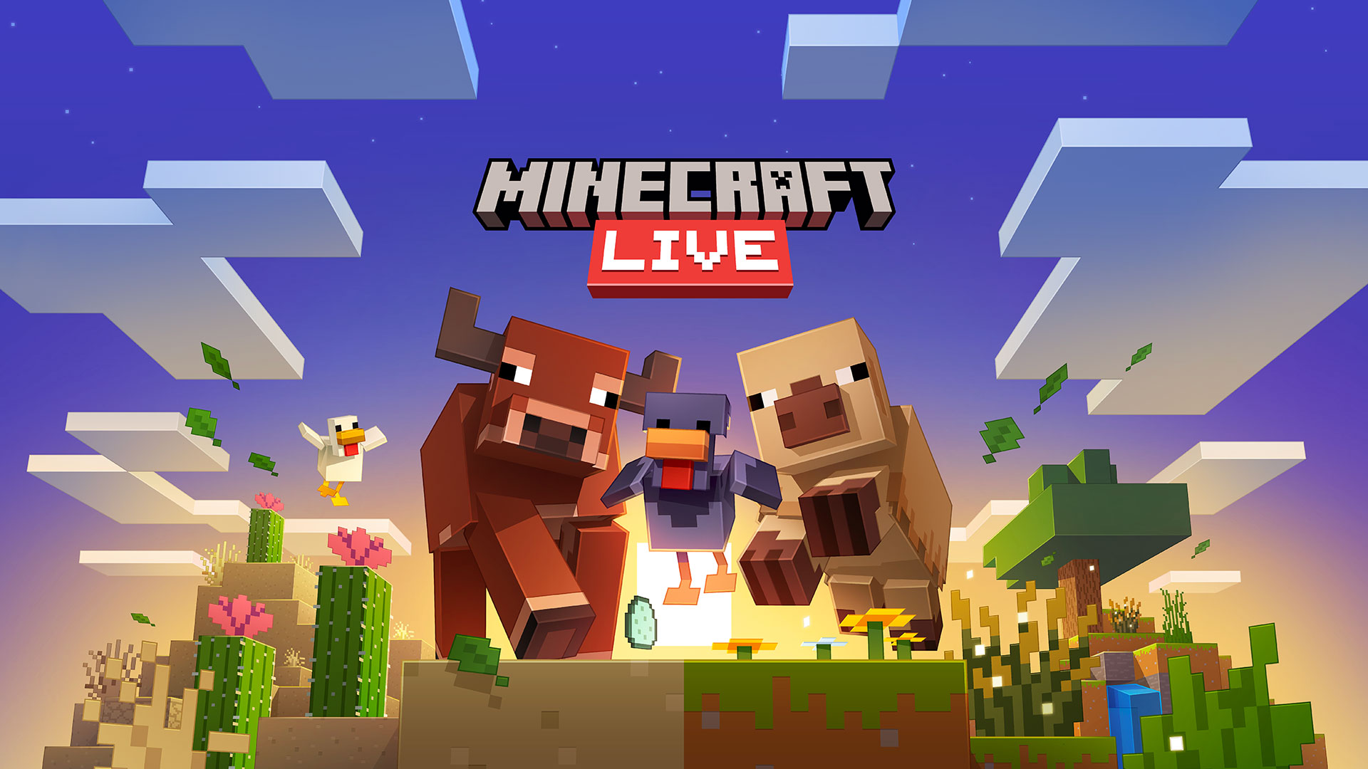 Minecraft Live Hero Image