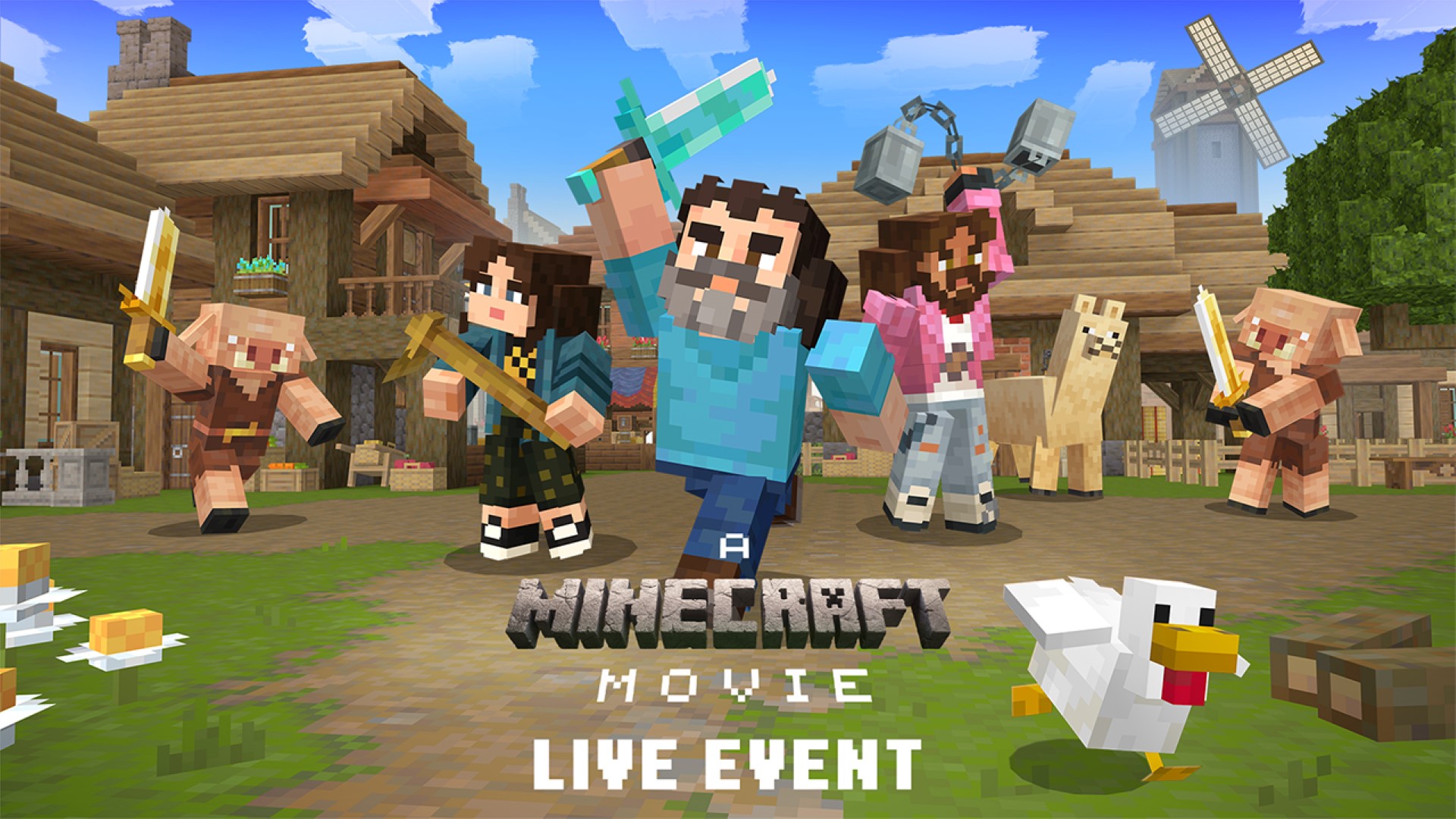 Minecraft Movie Event Hero Image