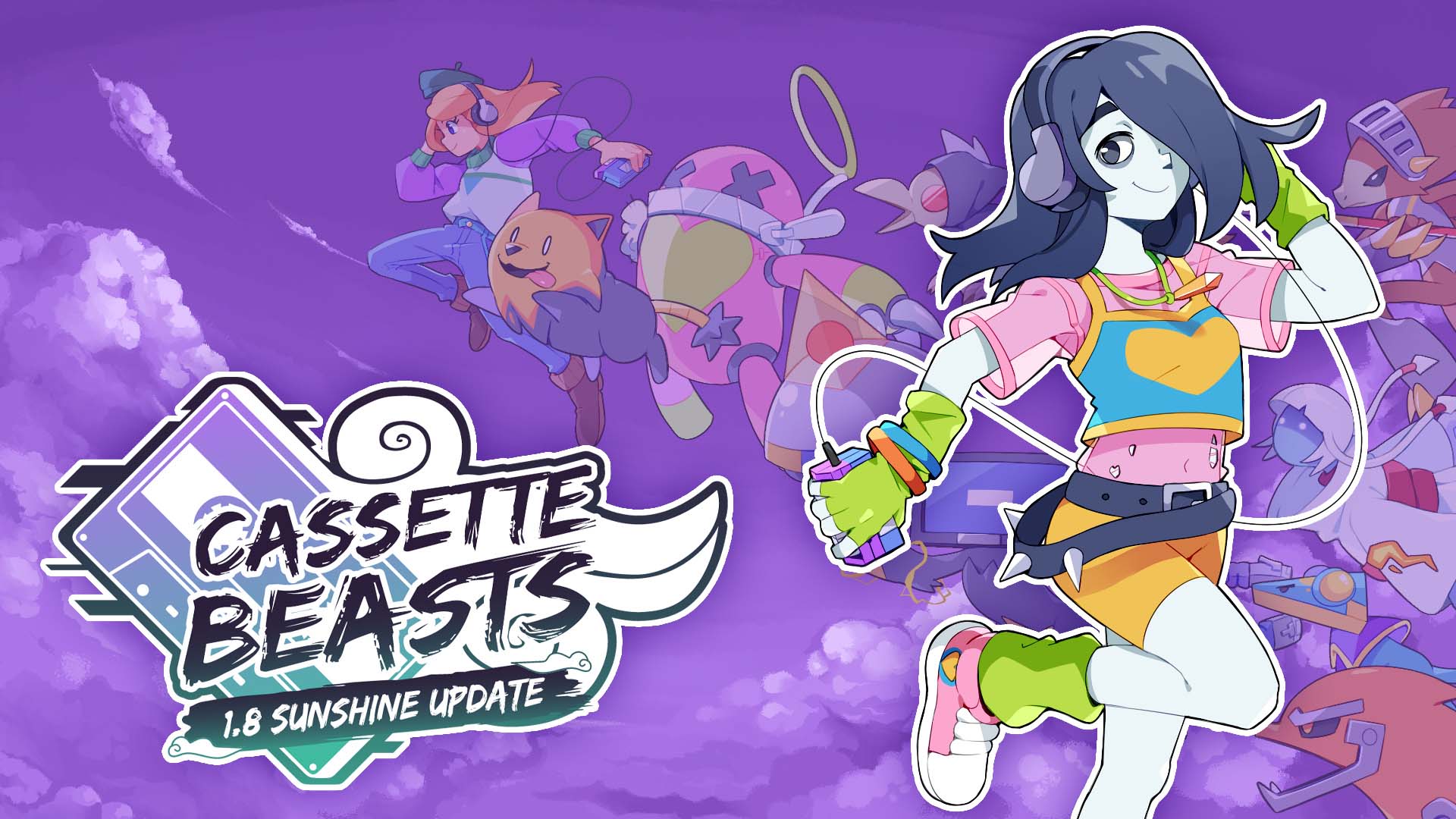Cassette Beasts key art
