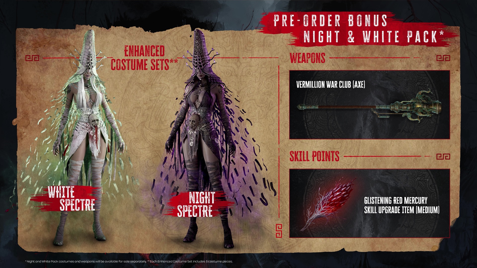 Wuchang: Fallen Feathers Screenshot of Pre-order Bonuses