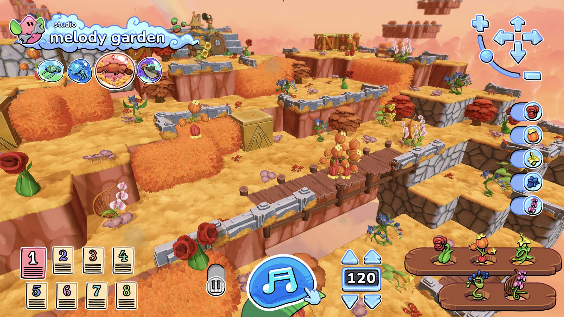 Tempopo Melody Garden Screenshot