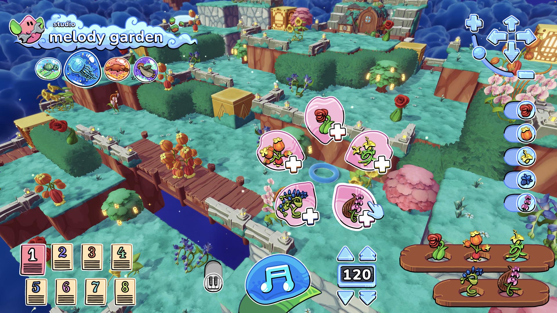 Tempopo Melody Garden Screenshot