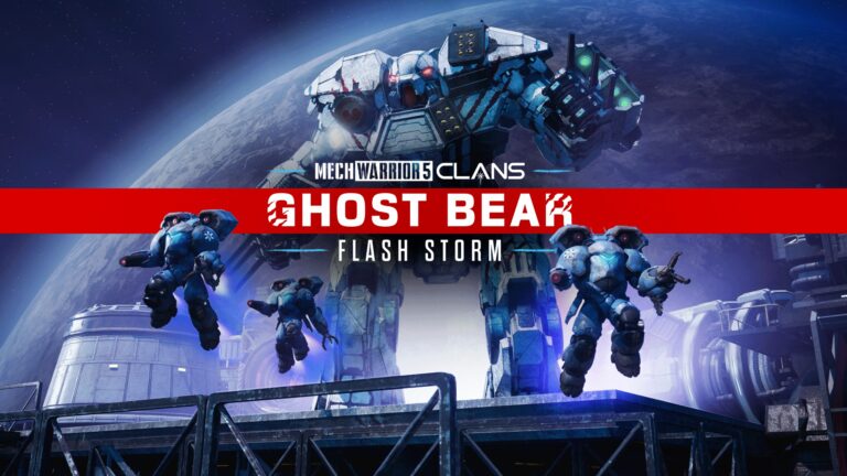 MechWarrior 5: Clans - Ghost Bear Key Art