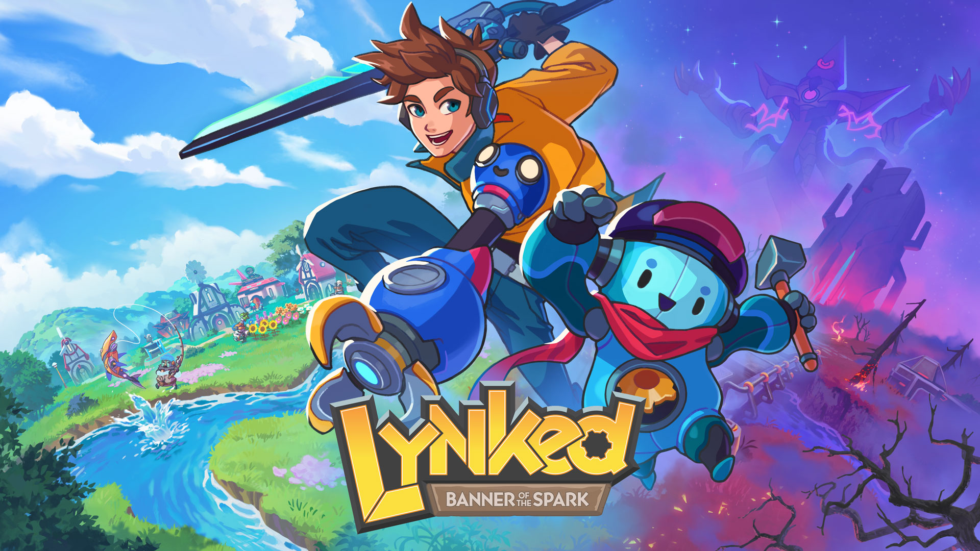 Lynked: Banner of the Spark – Blending Hack-and-Slash with Town-Building to Make a ‘Rogue-Life’ Game