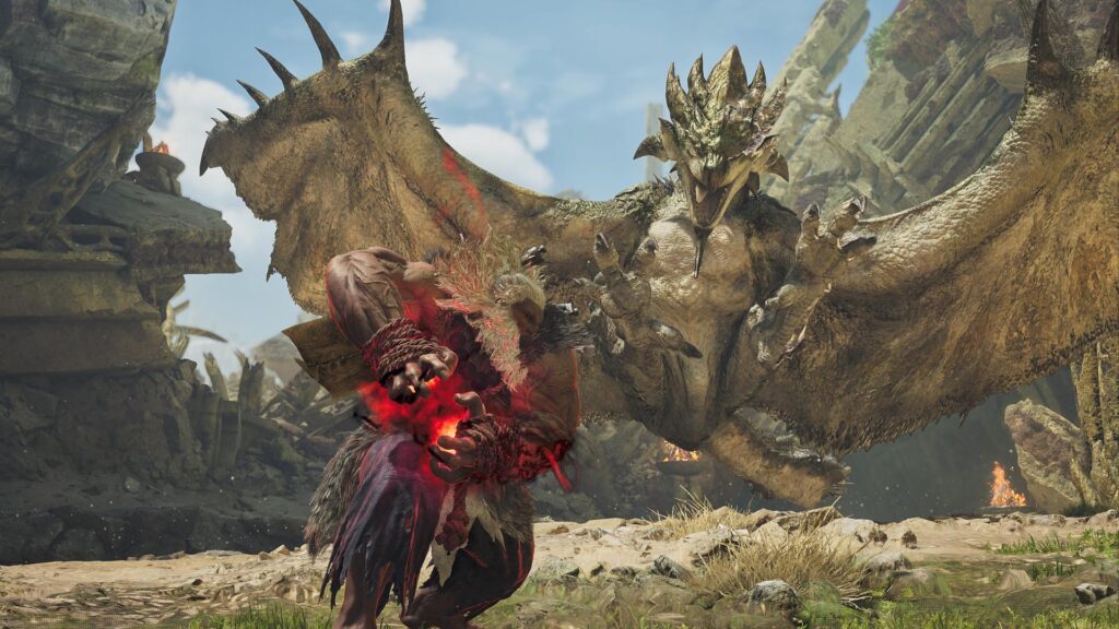 Monster Hunter Street Fighter Screenshot