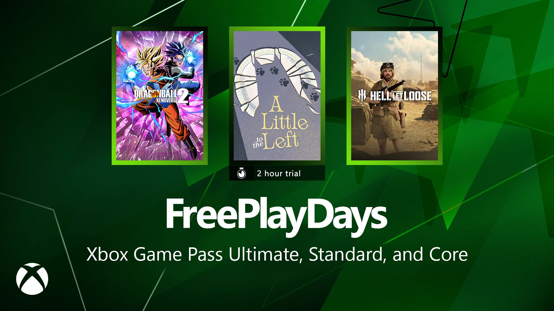 Free Play Days – Dragon Ball Xenoverse 2, A Little to the Left and Hell Let Loose
