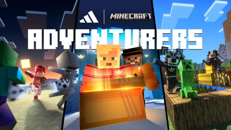 Minecraft x Adidas Hero Image