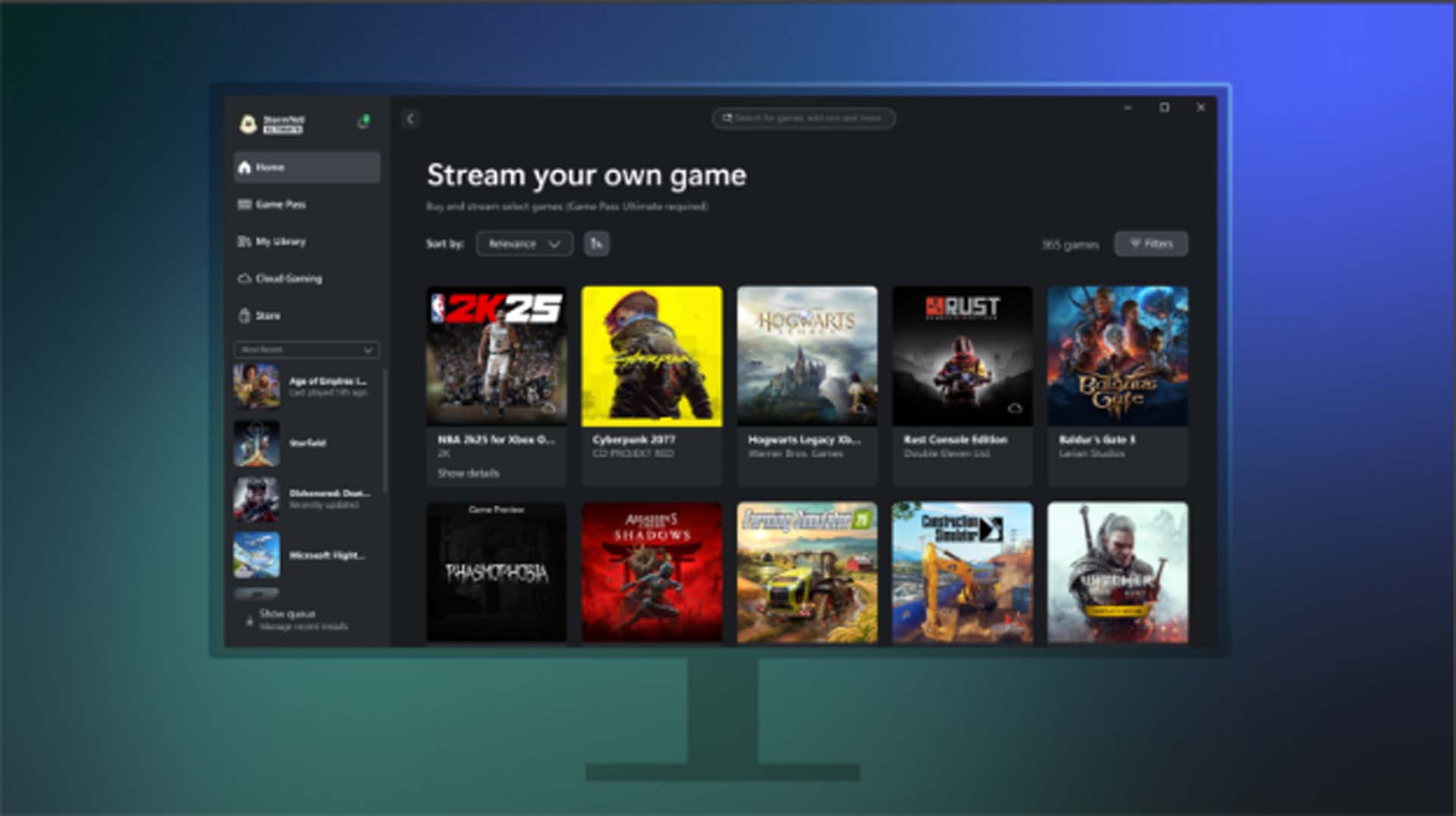 Stream Your Own Game Asset