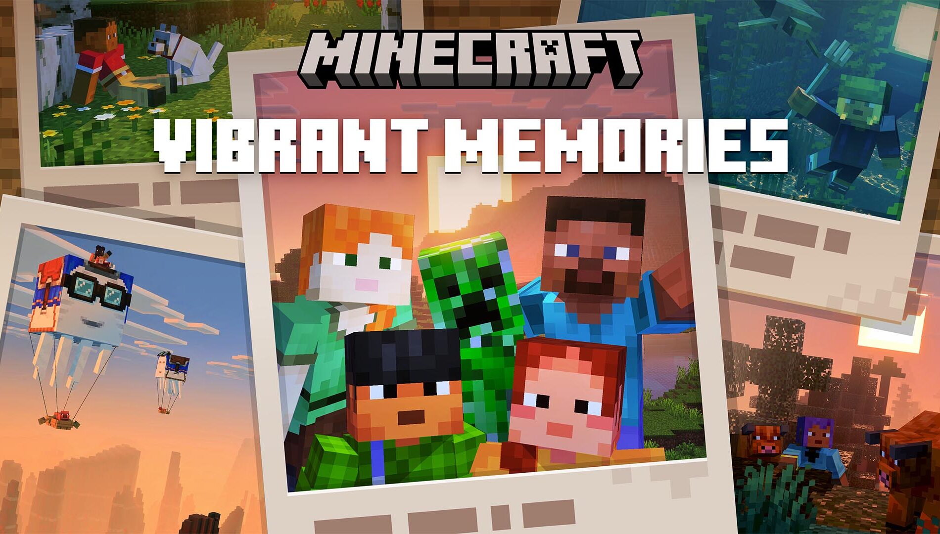 Minecraft Vibrant Memories Add-on image