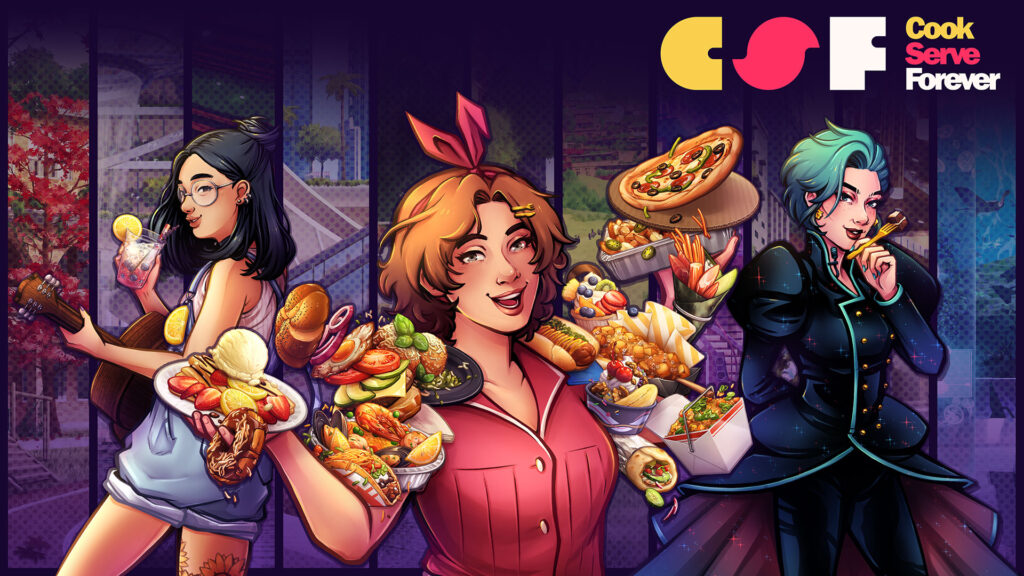 Cook Serve Forever Launches with a Banger Soundtrack and Celebrity Voice Actors