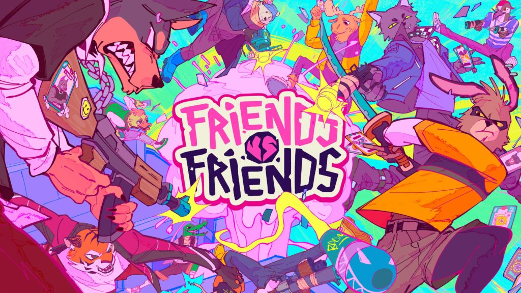 Friends v friends key art