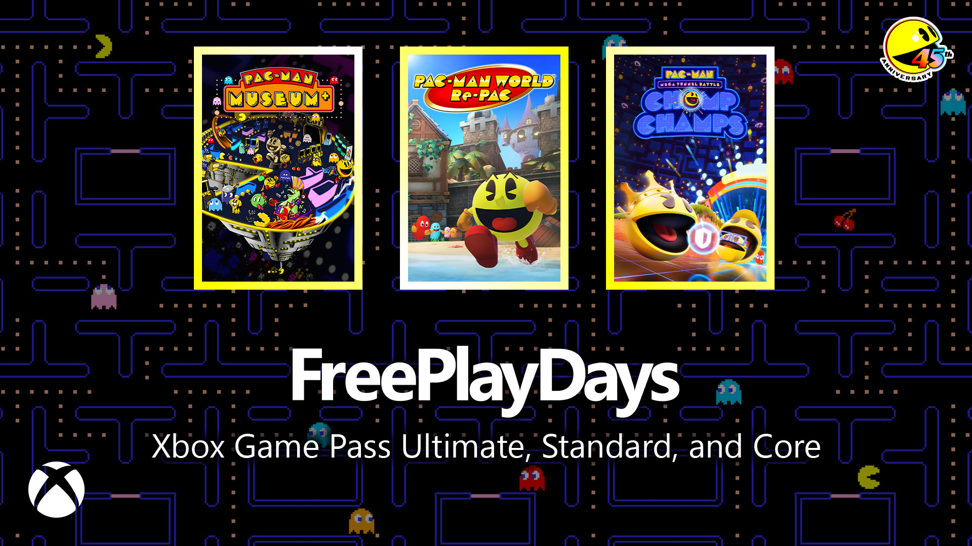Free Play Days – Pac-Man Takeover