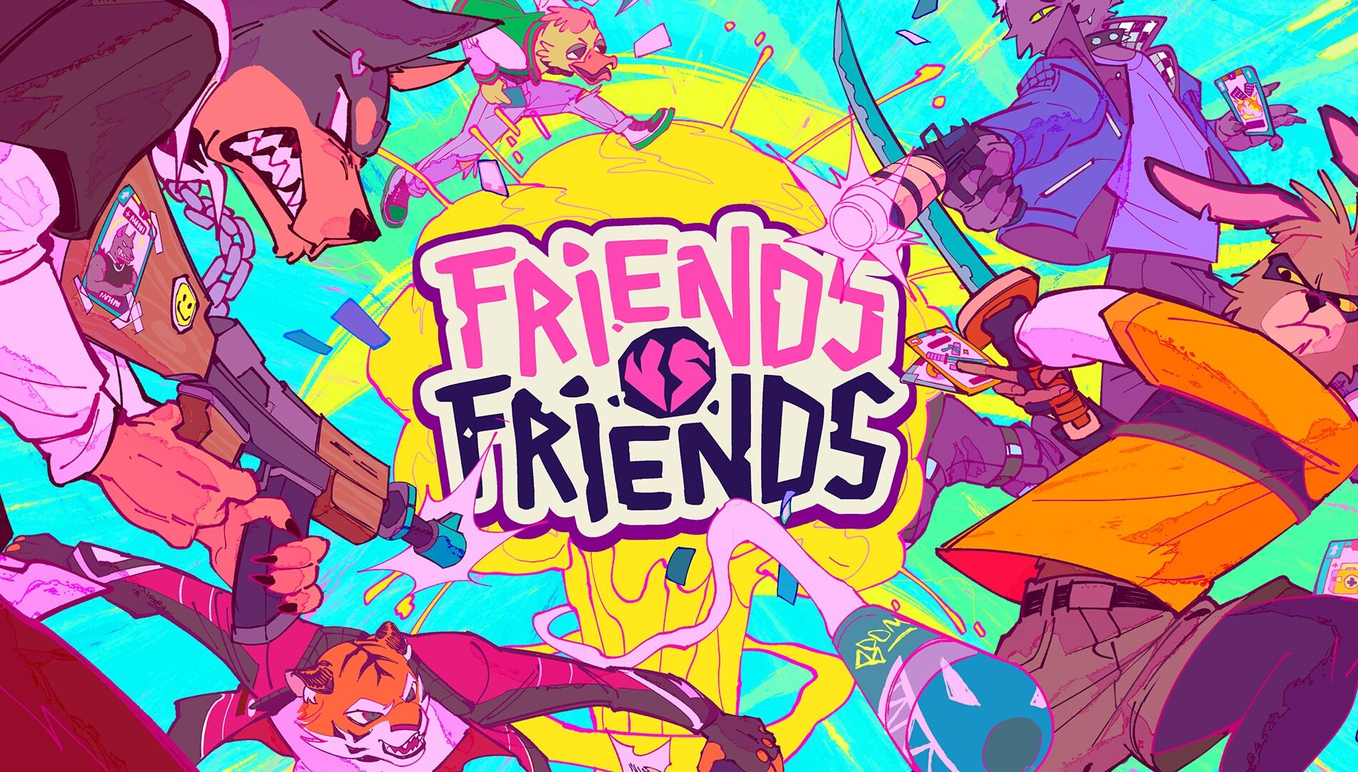Friends vs Friends Key Art