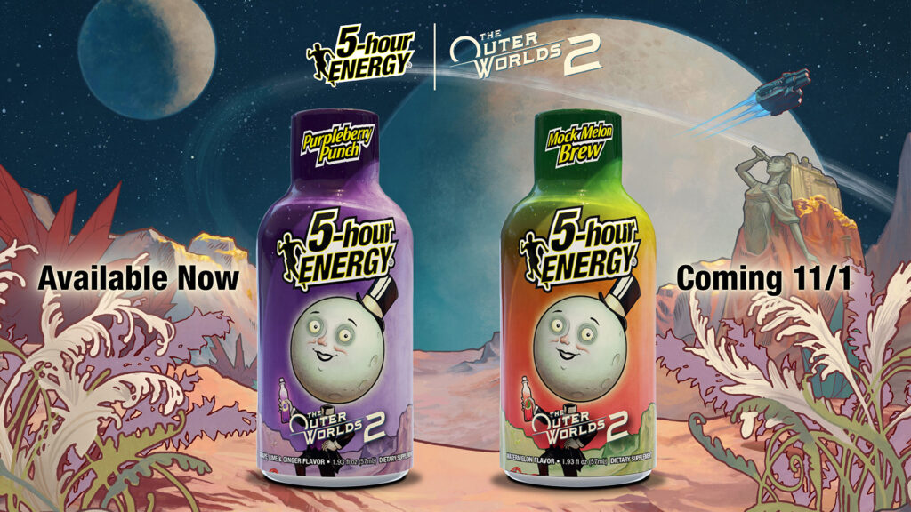 Xbox and 5-hour Energy Team Up to Launch Limited-Edition Purpleberry Punch for The Outer Worlds 2
