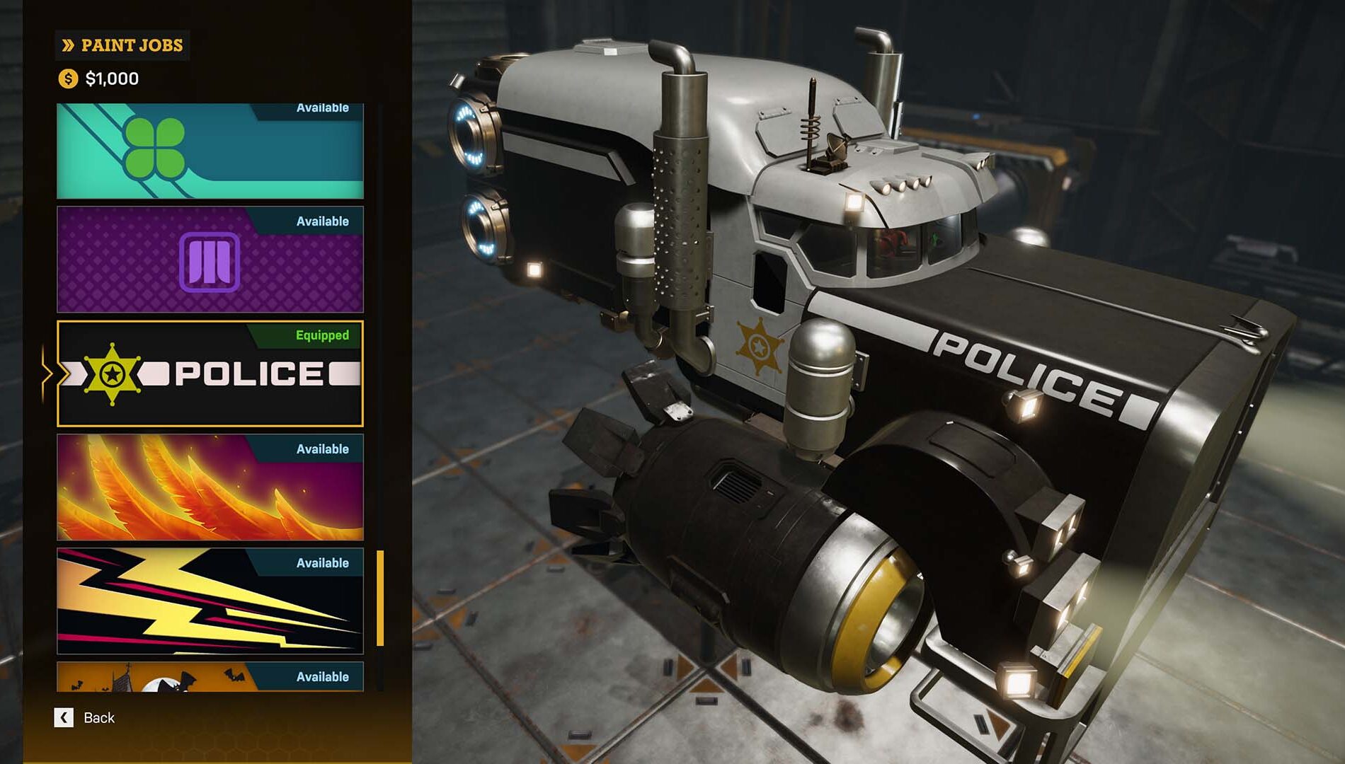 Star Trucker police
