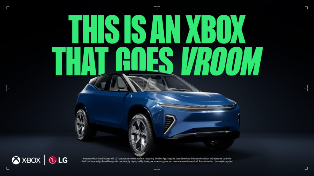 Xbox Cloud Gaming (Beta) Coming to Select Vehicles in Partnership with LG