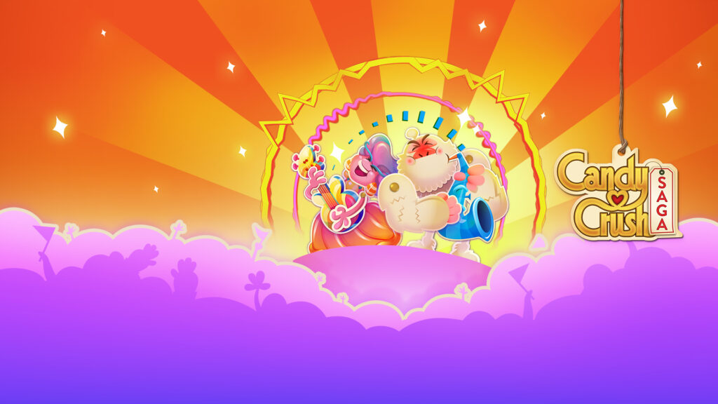 Candy Crush Music Season Hero Image Candy Crush Music Season Hero Image