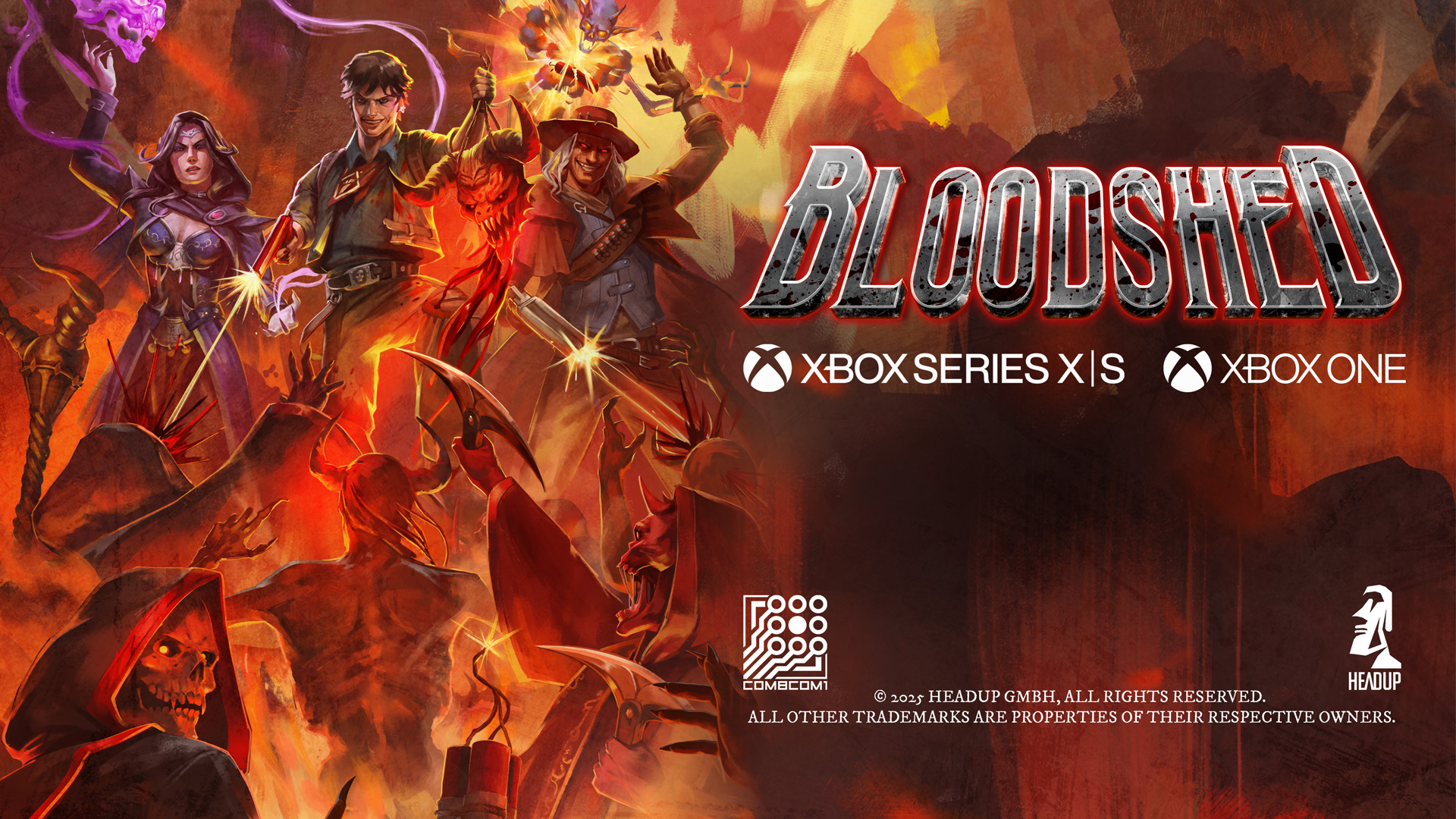 Bloodshed Key Art Bloodshed Key Art