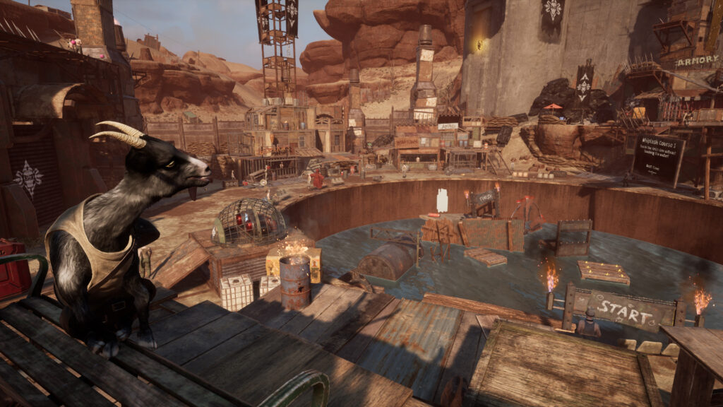 Goat Simulator 3 - Baadlands: Furry Road Asset