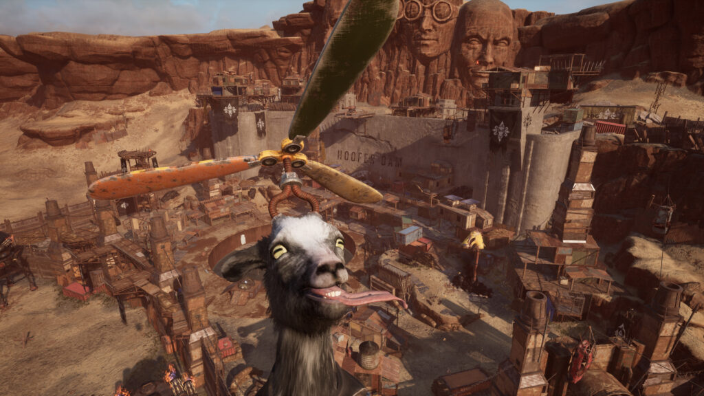 Goat Simulator 3 - Baadlands: Furry Road Asset