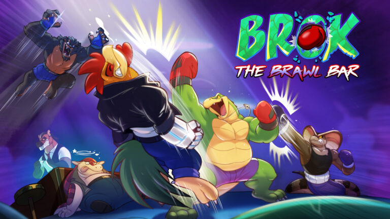 Brok the Brawl Bar key art