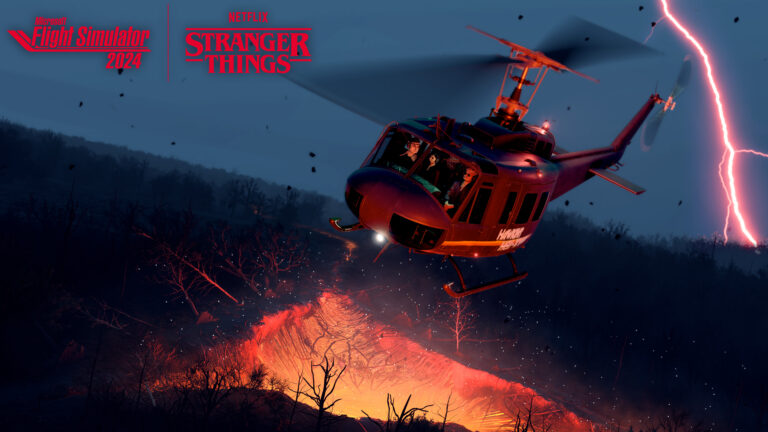 Microsoft Flight Simulator 2024 | Stranger Things Asset