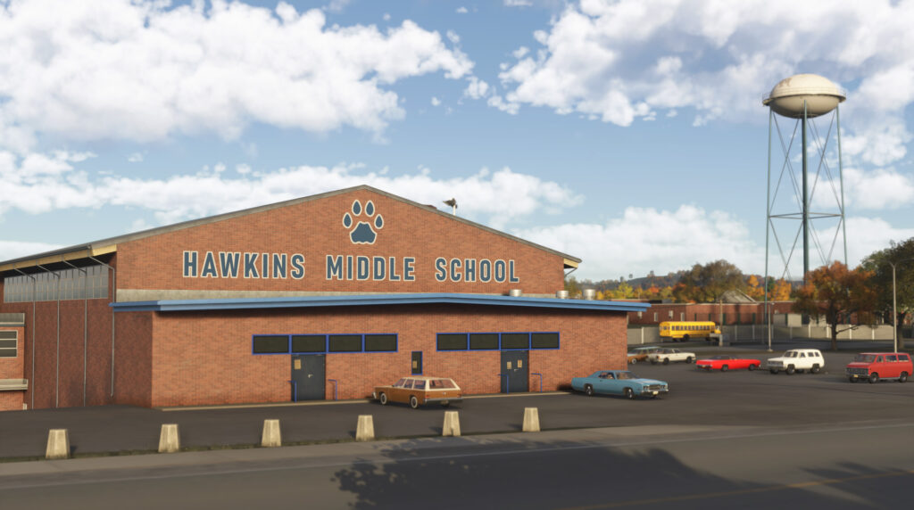 Microsoft Flight Simulator 2024 | Stranger Things Asset