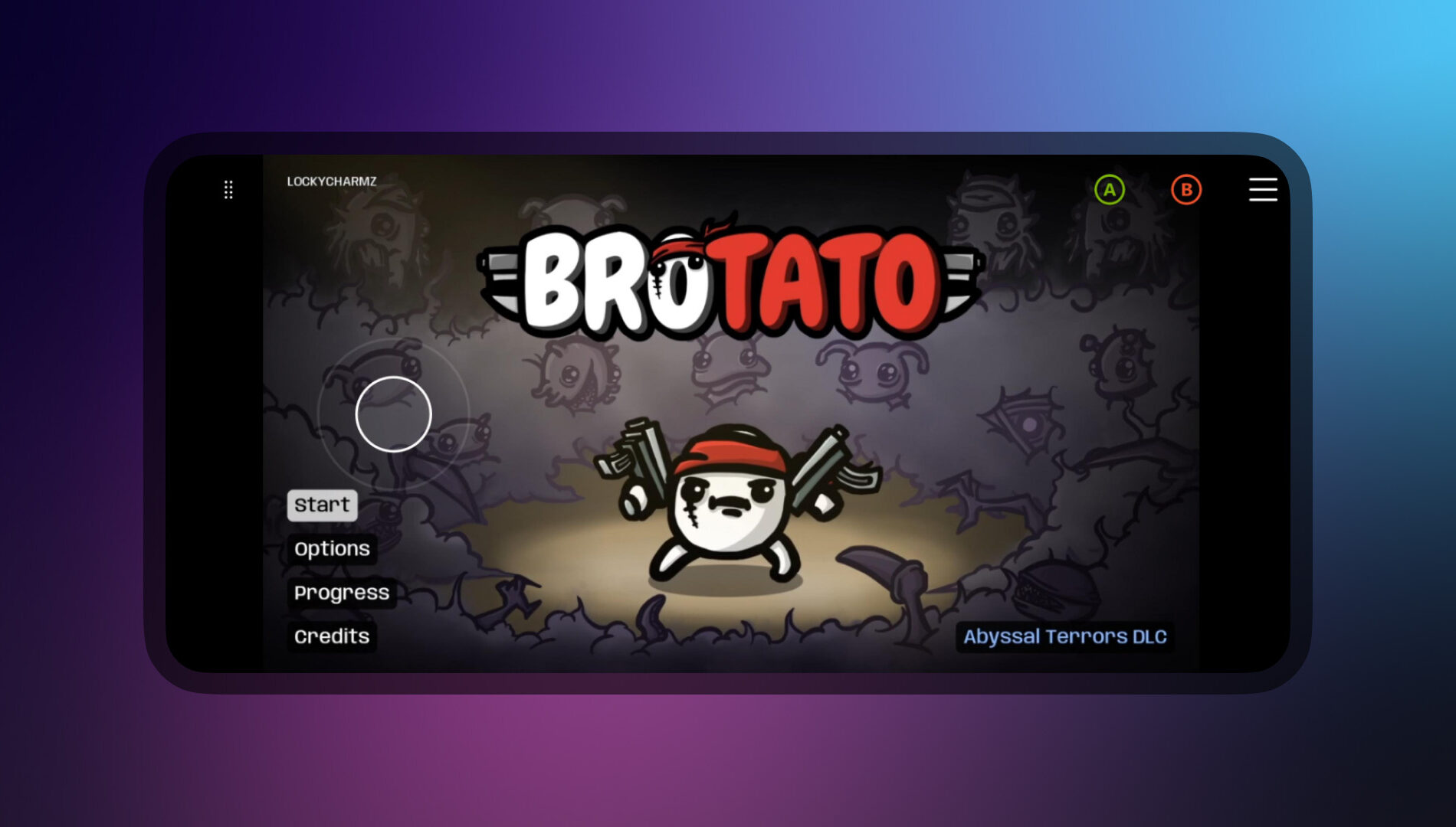 Touch Controls Asset Featuring Brotato