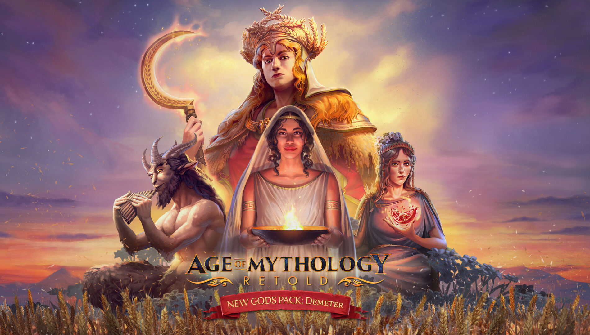 Age of Myth Demeter God Pack Hero Image