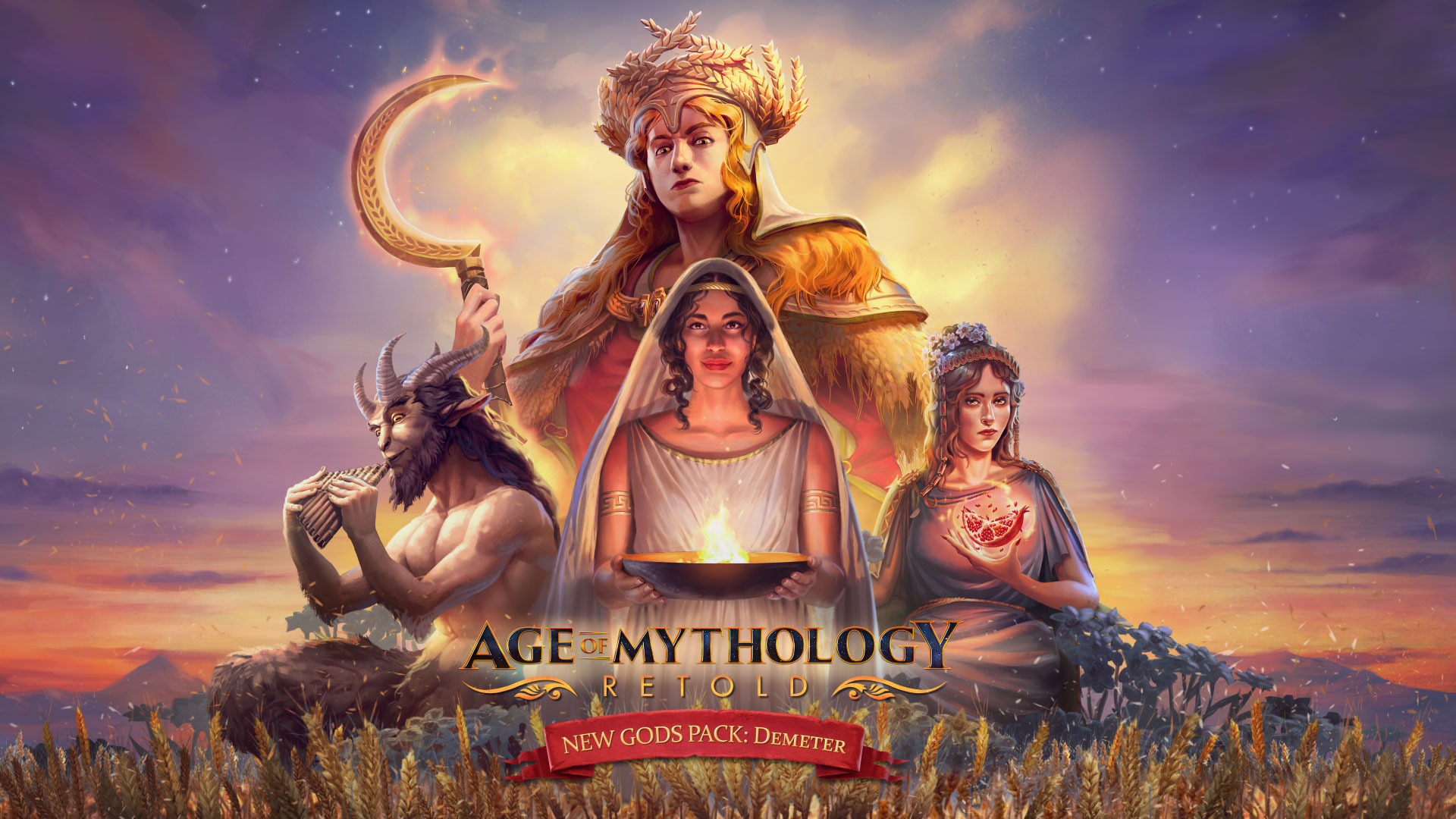 Age of Myth Demeter God Pack Hero Image