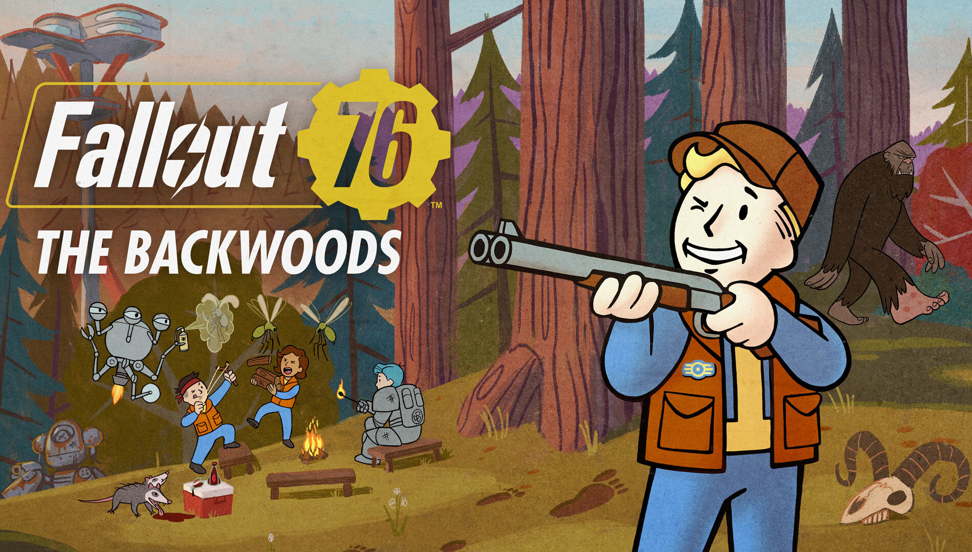 Fallout 76: Enter The Backwoods Today in the Latest Free Replace 