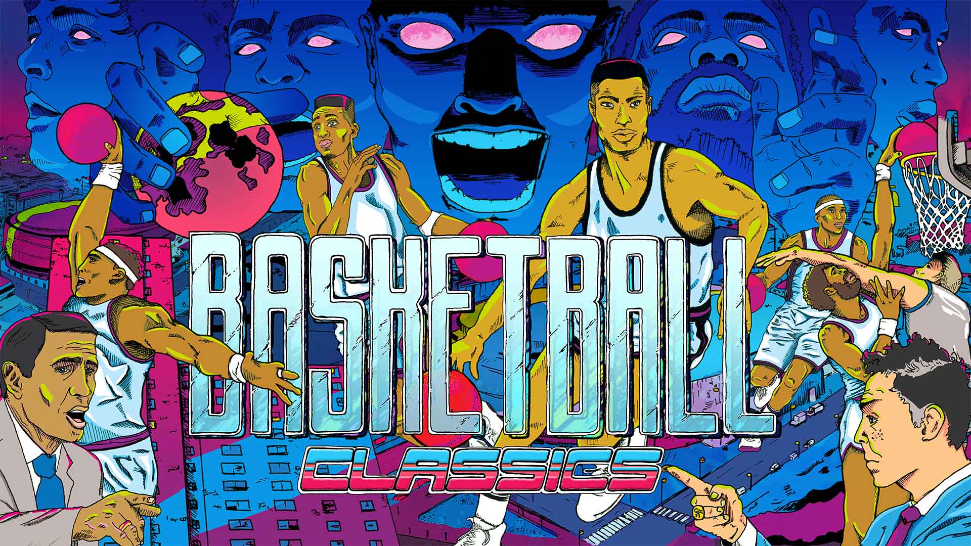 Basketball classics key art