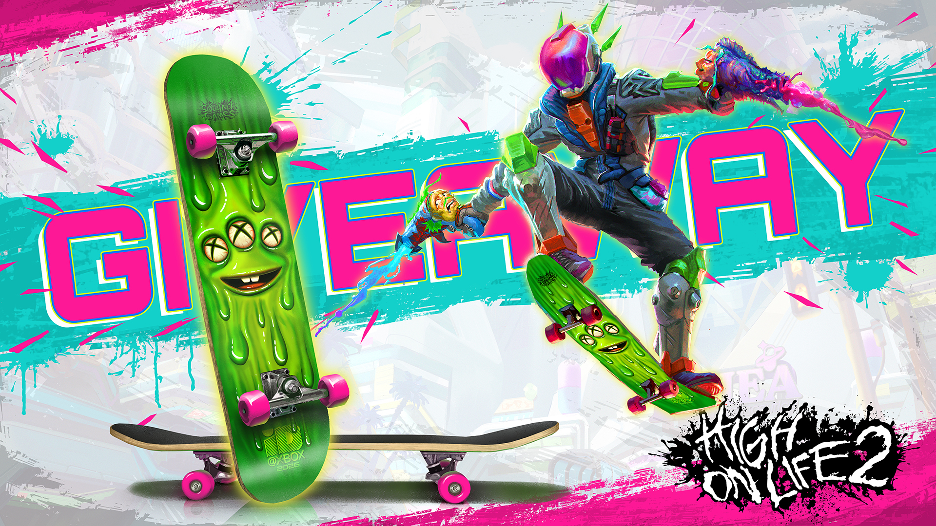 High on Life 2 Skate Deck Giveaway