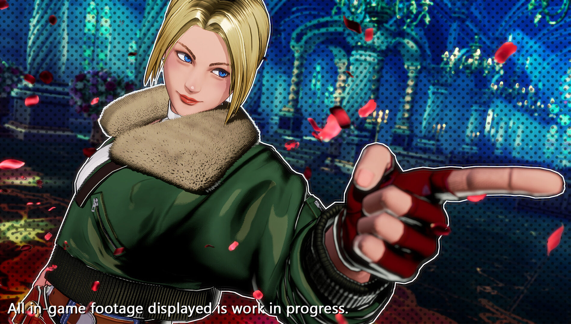 Fatal Fury: City of the Wolves - Blue Mary