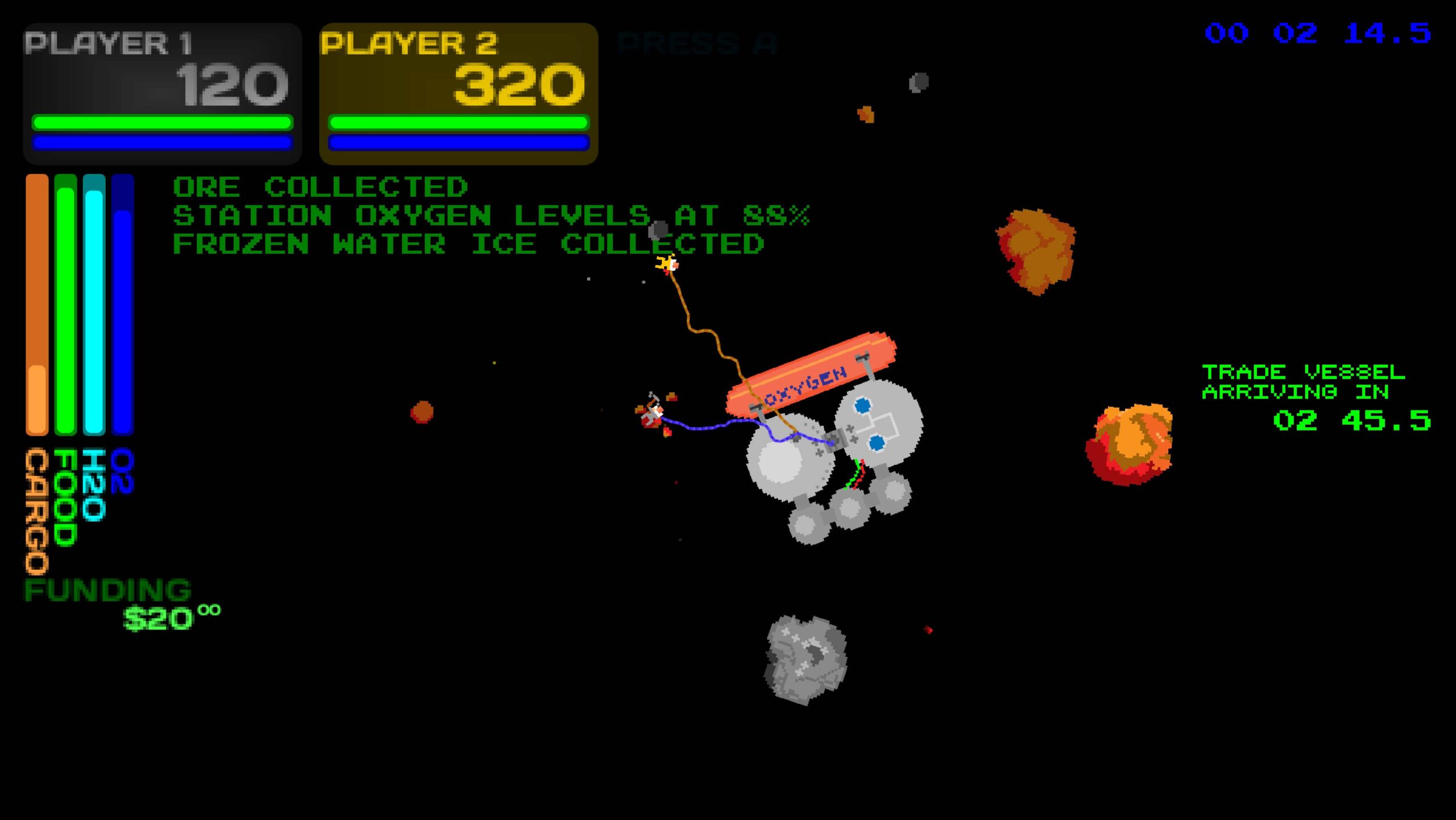 Apolune 2: Boost your Retro Space Mining Experience Solo or with Friends