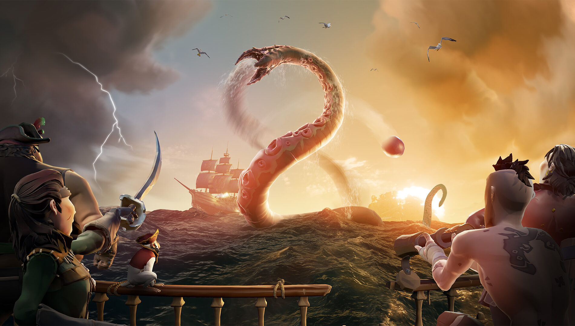 Sea of Thieves Anniversary Art