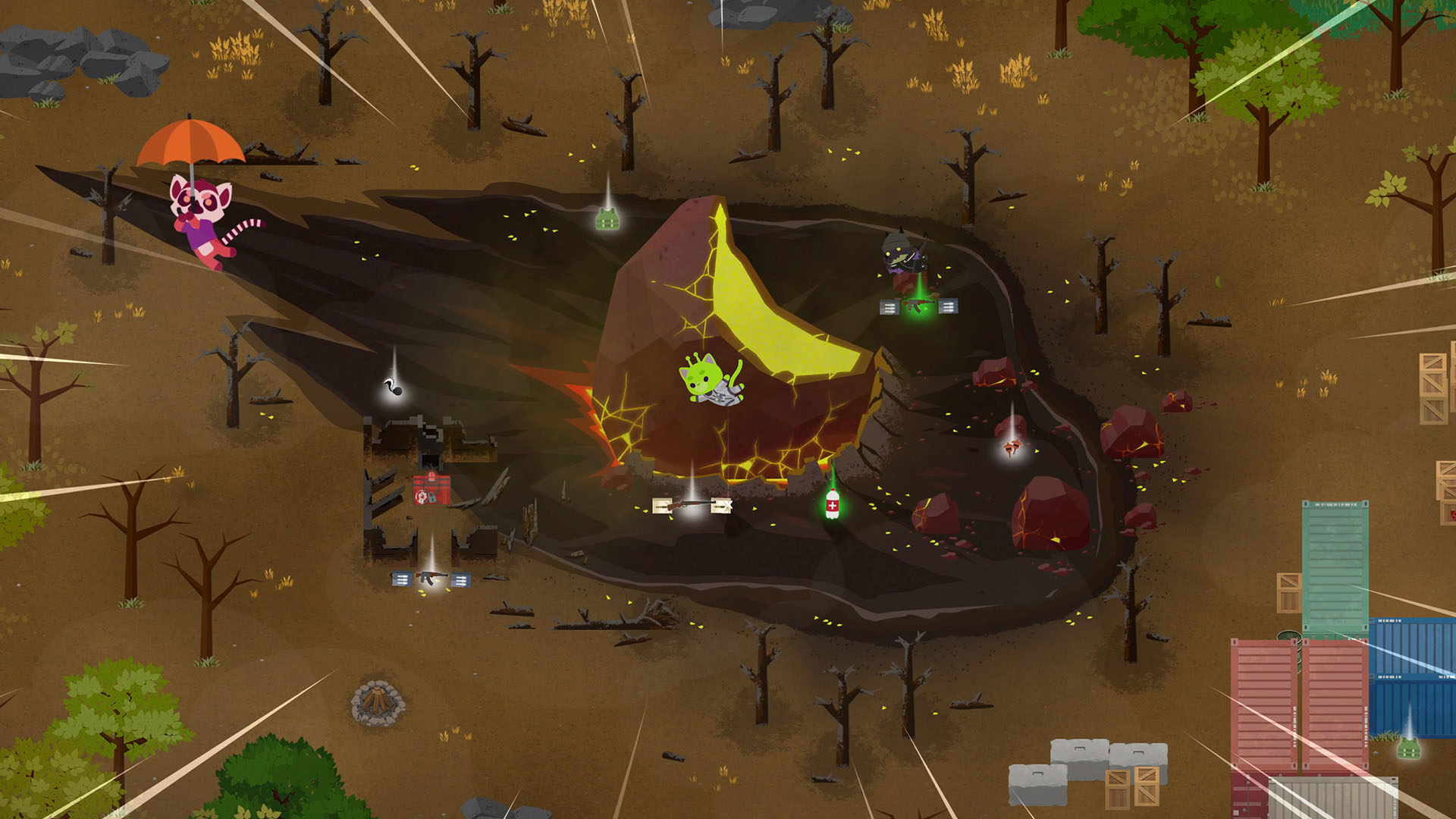 How Bright Future Balances Cozy and Competitive Play in Super Animal Royale