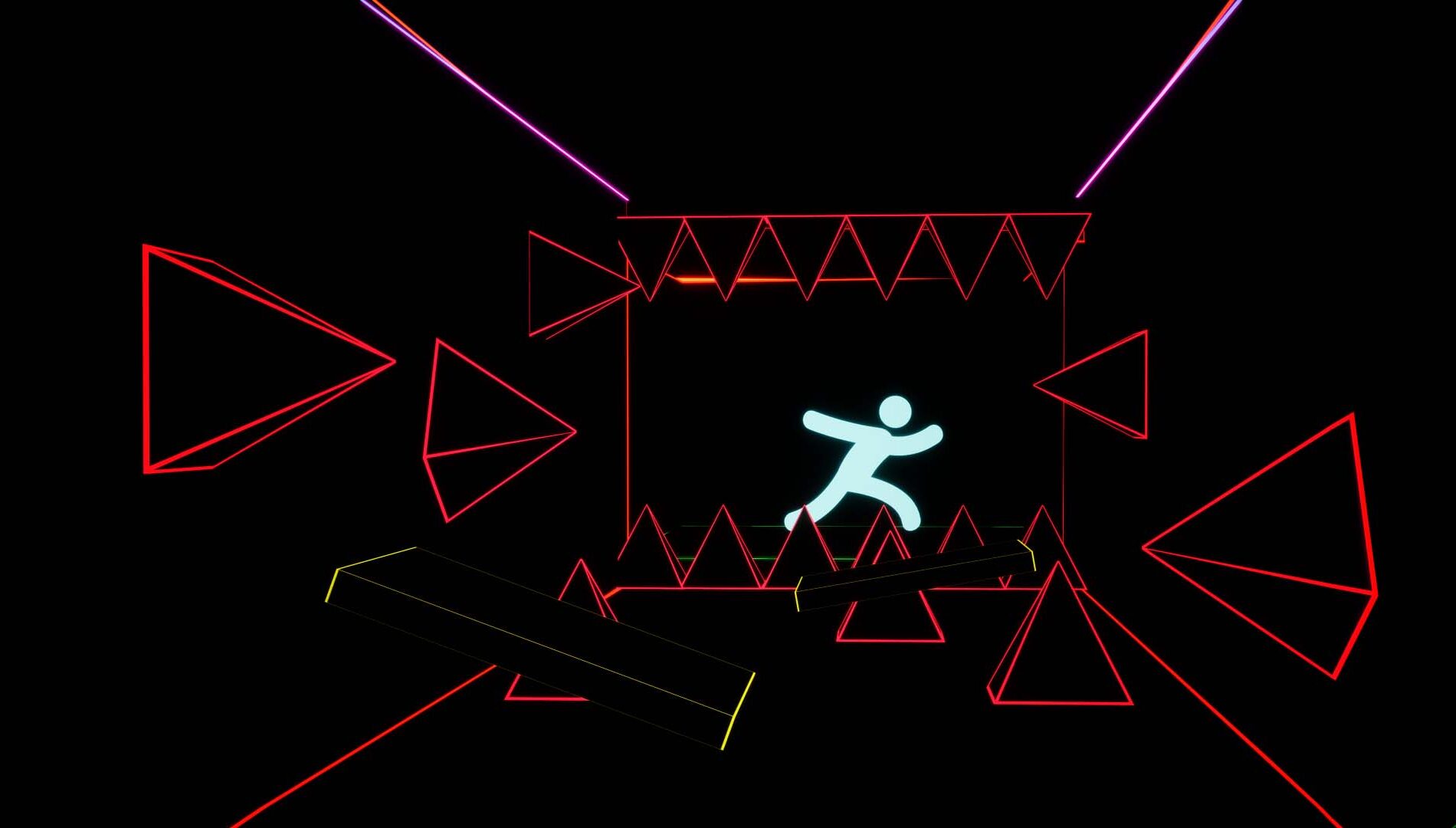 Parkour Labs: Conquer Neon Skies and Defy Gravity in a Brutal Vaporwave Gauntlet
