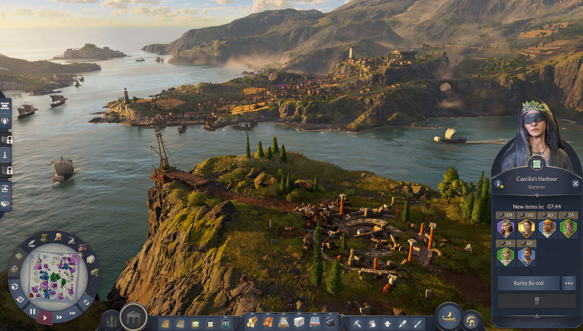 Anno 117: Pax Romana - Prophecies of Ash screenshot