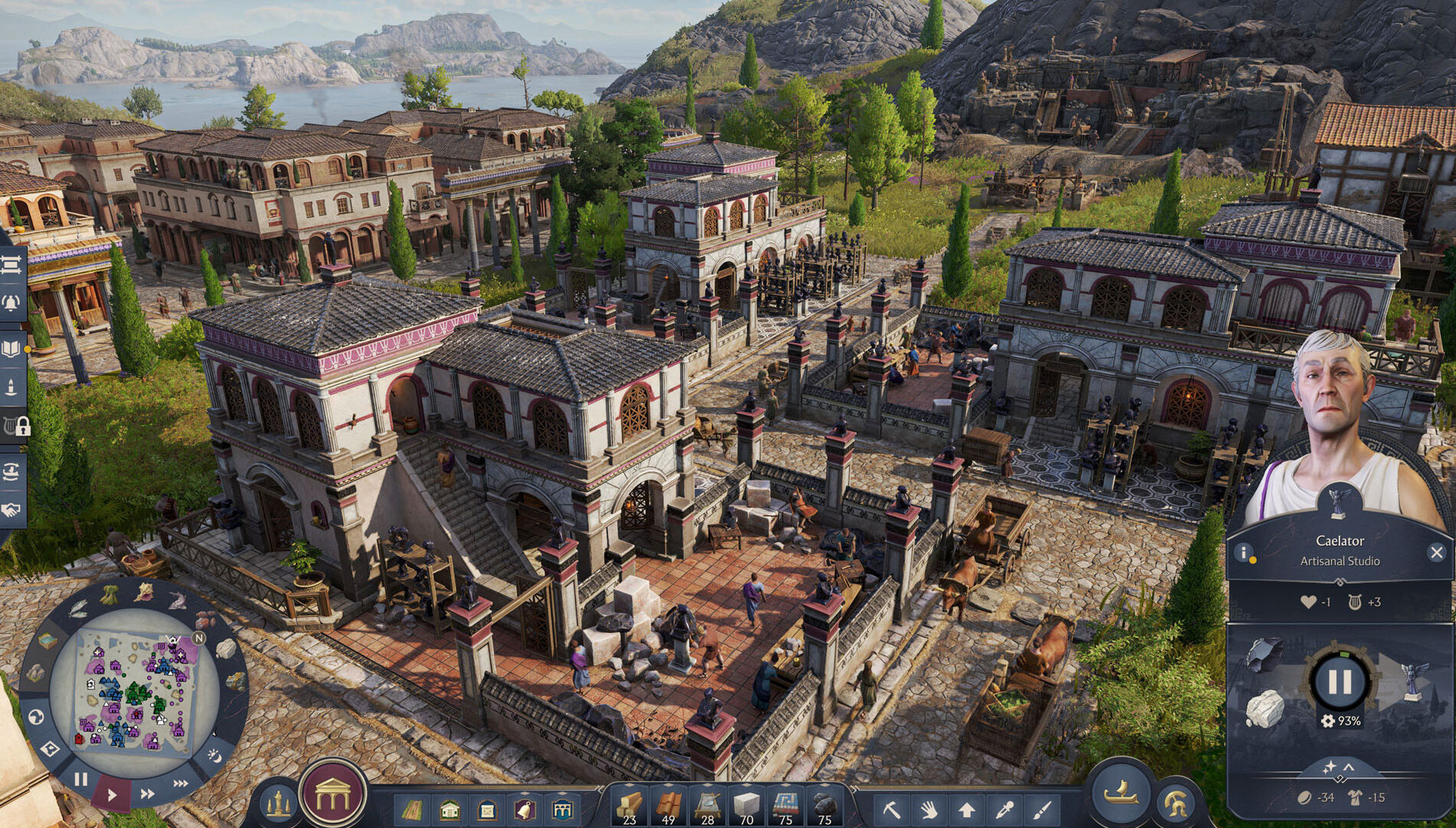 Anno 117: Pax Romana - Prophecies of Ash screenshot