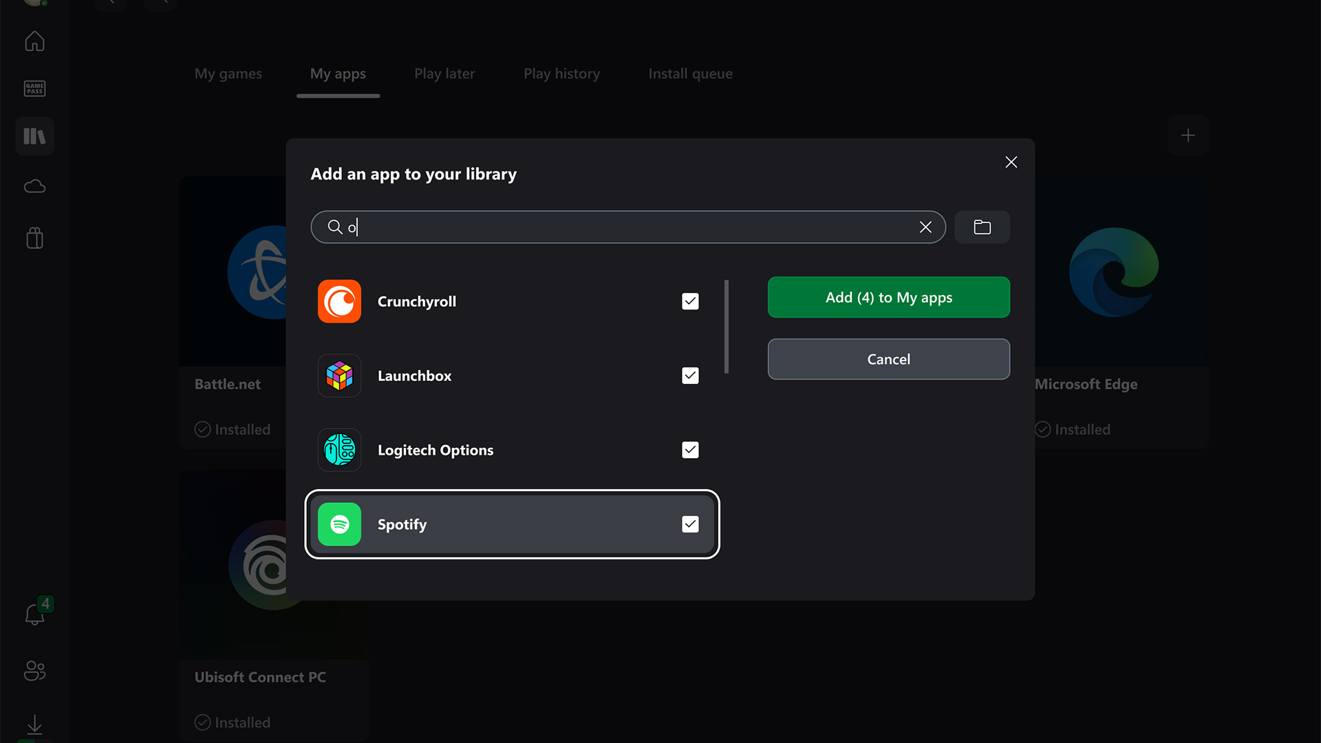 Manually Add a Game or App to Xbox Library Asset