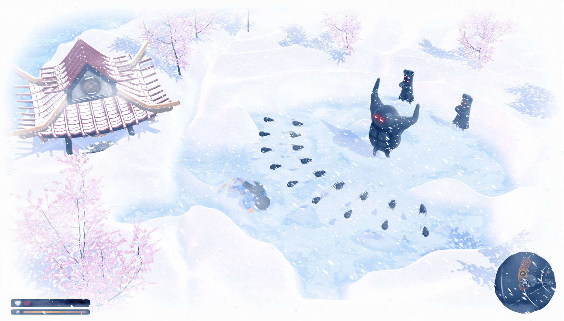 Froggy Hates Snow screenshot