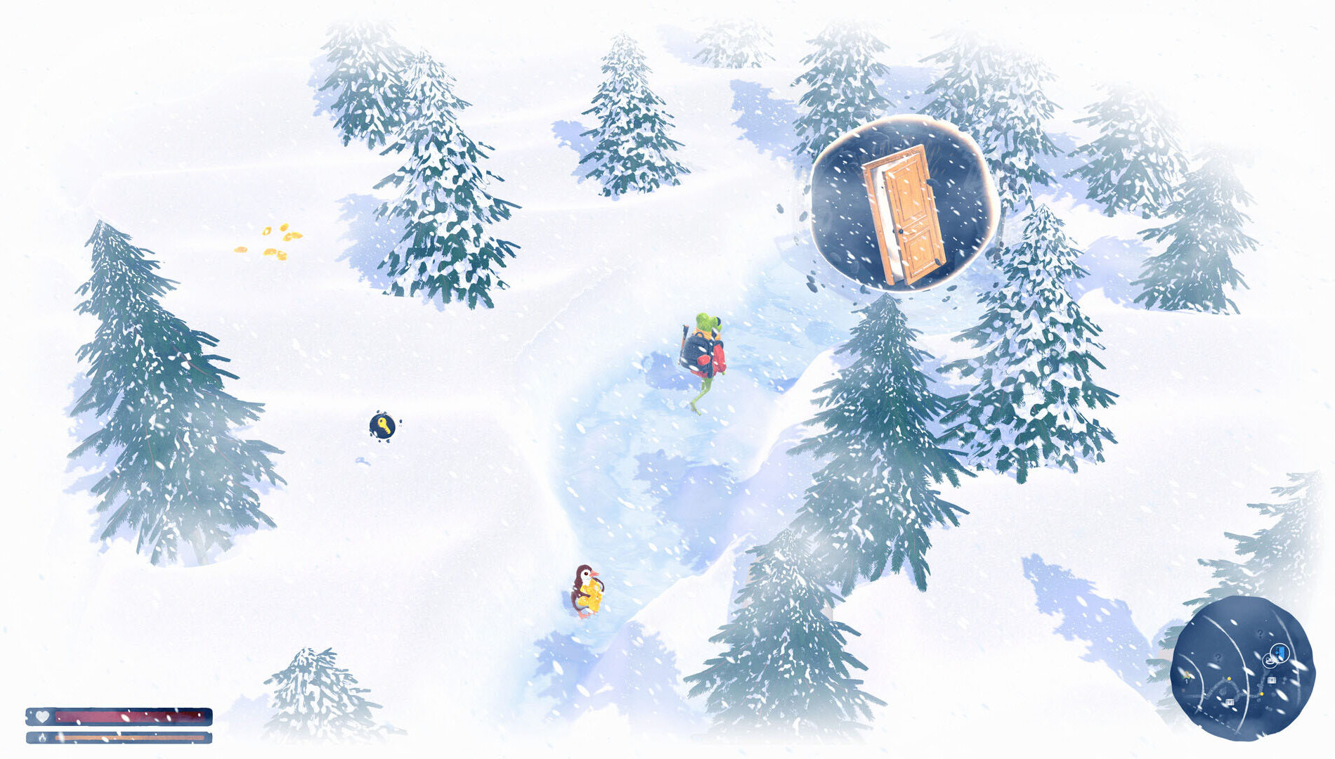 Froggy Hates Snow screenshot