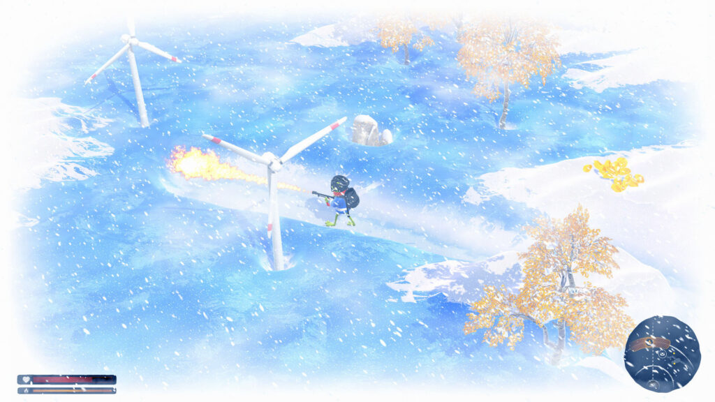 Froggy Hates Snow screenshot