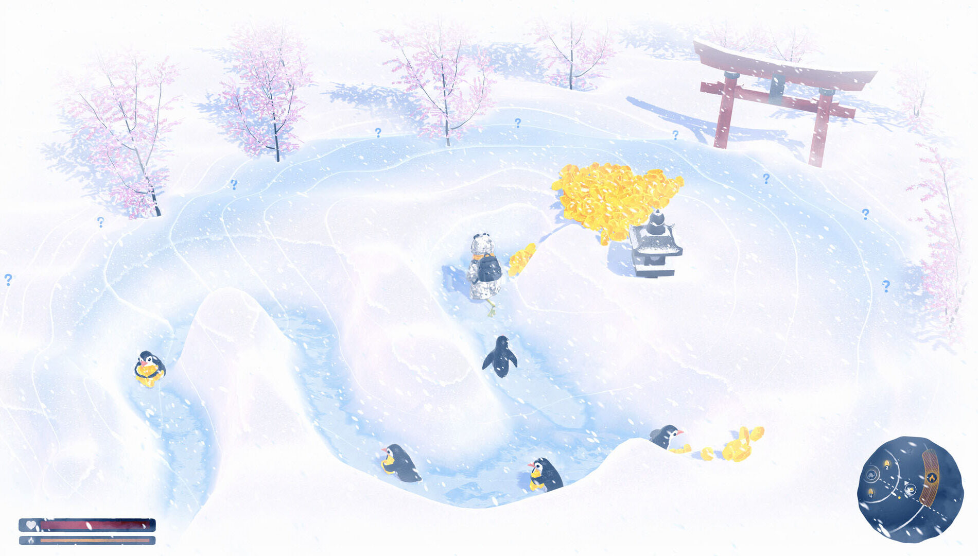 Froggy Hates Snow screenshot