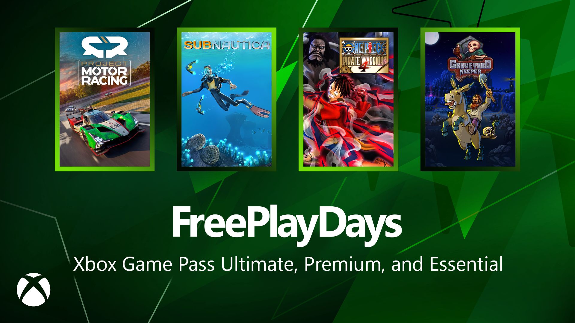 Free Play Days – Subnautica, One Piece: Pirate Warriors 4, Project Motor Racing and Graveyard Keeper – Xbox Wire Free Play Days – Subnautica, One Piece: Pirate Warriors 4, Project Motor Racing and Graveyard Keeper – Xbox Wire