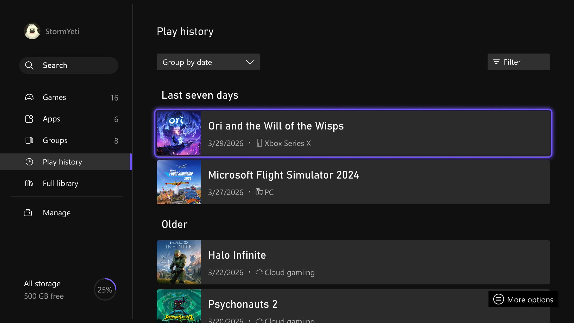 Play History Update Asset