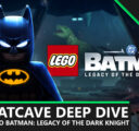LEGO Batman in his Batcave for the Podcast